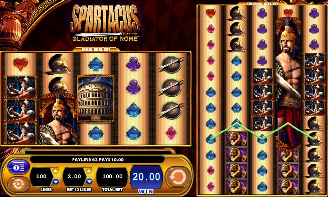 Игровой автомат Spartacus